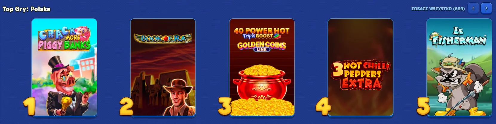 Gry kasynowe w Pistolo casino